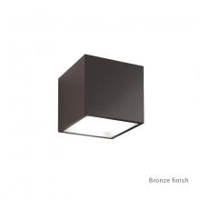  WS-W9201-BZ - Bloc Outdoor Wall Sconce Light