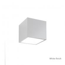  WS-W9201-WT - Bloc Outdoor Wall Sconce Light