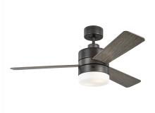  3ERAR44AGPD - Era 44" Dimmable LED Indoor/Outdoor Aged Pewter Ceiling Fan with Light Kit, Remote Control and M
