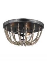  7501903-872 - Three Light Ceiling Flush Mount