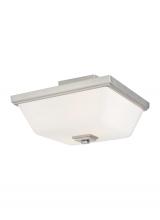  7713702-962 - Ellis Harper classic 2-light indoor dimmable ceiling semi-flush mount in brushed nickel silver finis