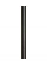  8101-12 - Outdoor Posts traditional outdoor exterior aluminum post in black finish