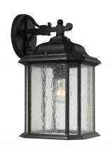  84031-746 - Kent traditional 1-light outdoor exterior large wall lantern sconce in oxford bronze finish with cle