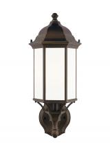  8838751-71 - Sevier traditional 1-light outdoor exterior medium uplight outdoor wall lantern sconce in antique br