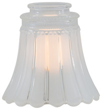  2560 - 2 1/4 INCH CLEAR/FROSTED GLASS SHADE