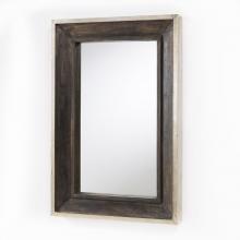  723202MM - Espresso Wood Rectangle Mirror
