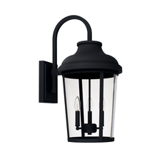  927032BK - 3 Light Outdoor Wall Lantern