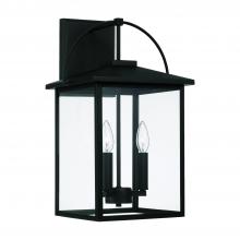  948031BK - 3-Light Outdoor Wall-Lantern