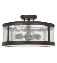  9567OB - 3 Light Outdoor Semi-Flush