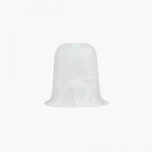  G223 - White Faux Alabaster Glass