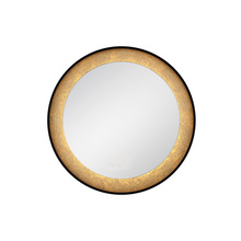  48086-011 - Anya 30" Round LED Mirror in Black
