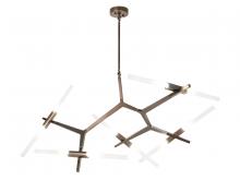  HF8059-10-DBZ - San Vicente Collection Hanging Chandelier