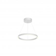  PD87118-WH - Cerchio 18-in White LED Pendant