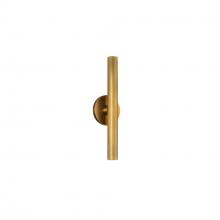  WS90416-VB - Mason 16-in Vintage Brass LED Wall Sconce