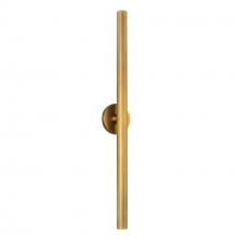  WS90432-VB - Mason 32-in Vintage Brass LED Wall Sconce