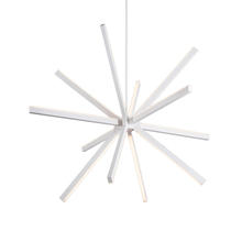  CH14348-WH - Sirius 48-in White LED Chandeliers