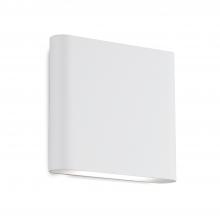  AT68006-WH - Slate 6-in White LED All terior Wall