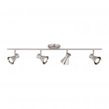  C0220 - Alto 4L LED Directional Ceiling Light Brushed Nickel and Chrome