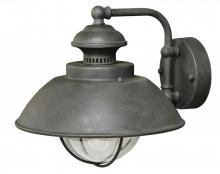  T0267 - Harwich 10-in Outdoor Wall Light Textured Gray