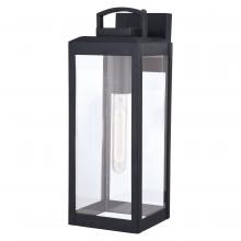  T0567 - Kinzie 6-in. W Outdoor Wall Light Textured Black