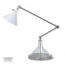  13-1024PNWT - Coastal Living Ibis Task Lamp (Polished Nickel a