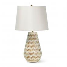  13-1463NAT - Regina Andrew Cassia Chevron Table Lamp (Natural