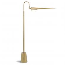  14-1017NB - Regina Andrew Raven Floor Lamp (Natural Brass)