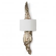  15-1011AMBSL - Regina Andrew Driftwood Sconce (Ambered Silver L