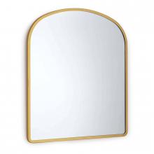  21-1125NB - Regina Andrew Cloak Mirror (Natural Brass)
