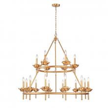  H23107T-18 - Rosalba Round 2-tier Chandelier