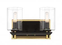Minka Metropolitan N1852-707 - SABLE POINT - 2 LIGHT BATH LAMP
