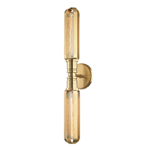  1092-AGB - 2 LIGHT WALL SCONCE