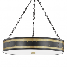  2230-AOB - 6 LIGHT CHANDELIER