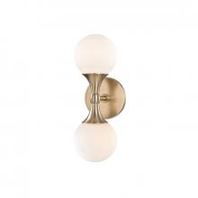  3302-AGB - 2 LIGHT WALL SCONCE
