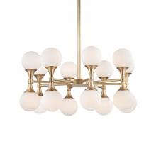  3316-AGB - 16 LIGHT CHANDELIER