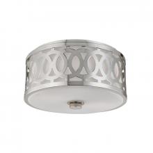  4314-PN - 2 LIGHT MEDIUM FLUSH MOUNT