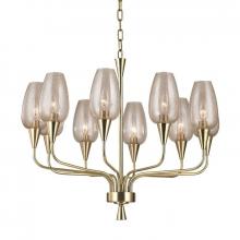 4725-AGB - 10 LIGHT CHANDELIER