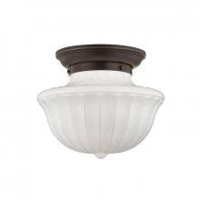  5012F-OB - 1 LIGHT MEDIUM FLUSH MOUNT