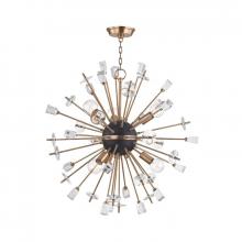  5032-AGB - 6 LIGHT CHANDELIER
