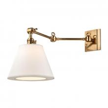  6233-AGB - 1 LIGHT SWING ARM WALL SCONCE