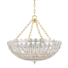  8224-AGB - 8 LIGHT CHANDELIER