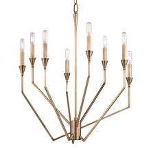  8508-AGB - 8 LIGHT CHANDELIER