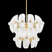  9131-AGB - 20 LIGHT CHANDELIER