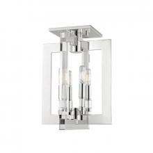  9311-PN - 4 LIGHT FLUSH MOUNT