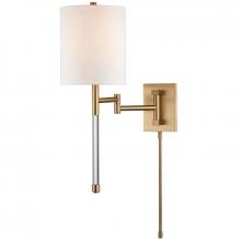  9421-AGB - 1 LIGHT WALL SCONCE WITH PLUG