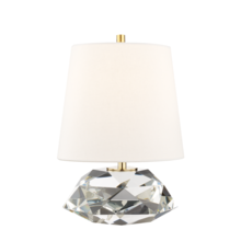 L1035-AGB - 1 LIGHT SMALL TABLE LAMP