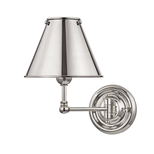  MDS101-PN - 1 LIGHT WALL SCONCE