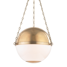  MDS751-AGB - 3 LIGHT LARGE PENDANT