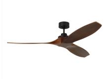  3CLNSM60MBK - Collins 60" Smart Indoor/Outdoor Black Ceiling Fan with Remote Control and Reversible Motor