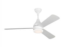  3STMSM52RZWD - Streaming Smart 52" Dimmable Indoor/Outdoor Integrated LED White Ceiling Fan